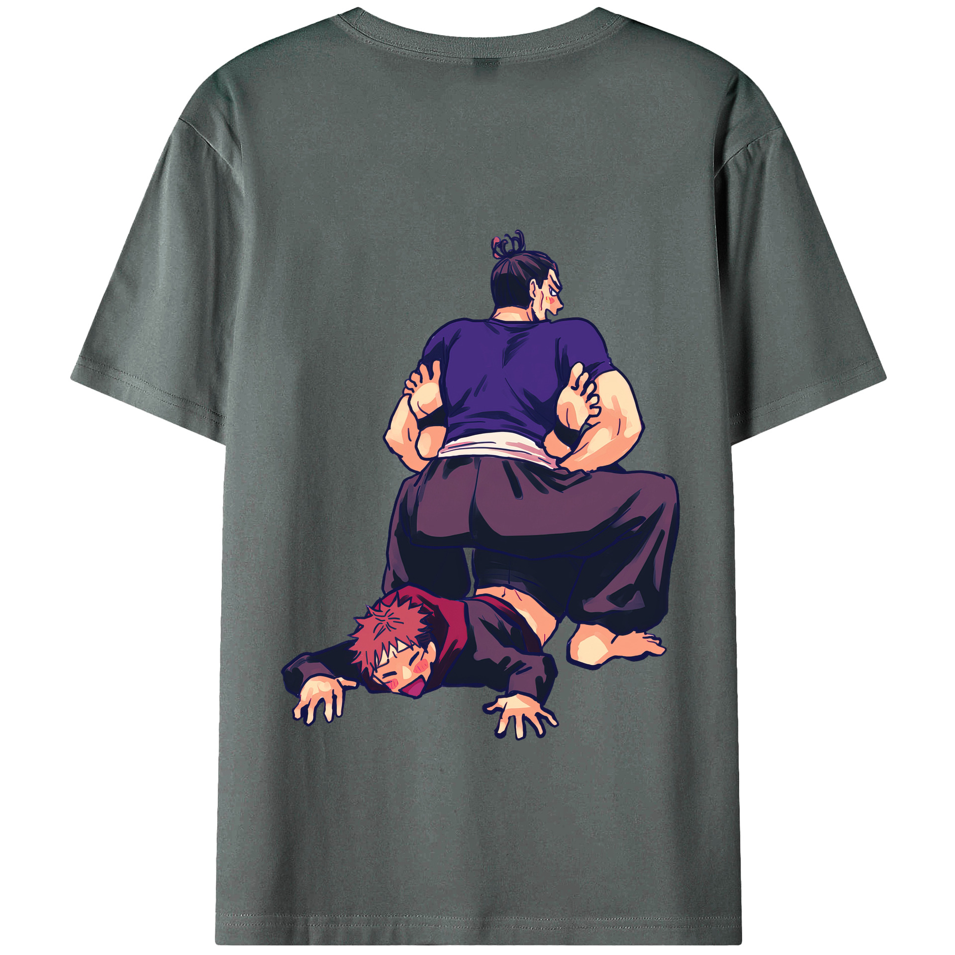 （画像用） 呪術廻戦 Jujutsu Kaisen 綿100％半袖Tシャツ（背面プリント）